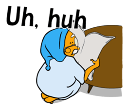 Nice life 's Orange grandfather<E> sticker #8239097