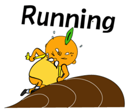 Nice life 's Orange grandfather<E> sticker #8239098