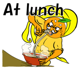 Nice life 's Orange grandfather<E> sticker #8239104