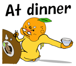 Nice life 's Orange grandfather<E> sticker #8239110