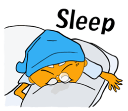 Nice life 's Orange grandfather<E> sticker #8239113