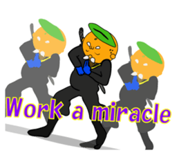 Nice life 's Orange grandfather<E> sticker #8239122