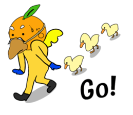 Nice life 's Orange grandfather<E> sticker #8239124