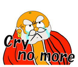 Nice life 's Orange grandfather<E> sticker #8239130