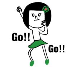 Otenba Hanachan sticker #8239460