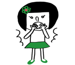 Otenba Hanachan sticker #8239464