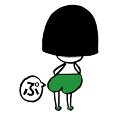 Otenba Hanachan sticker #8239470