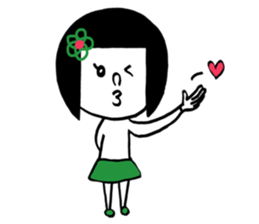 Otenba Hanachan sticker #8239475