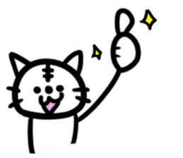 How about a cat? sticker #8239566