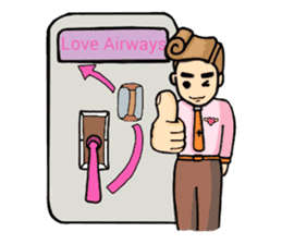 Dear flight crews sticker #8239861