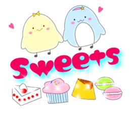 Tama and mimi talk in english! sticker #8240048