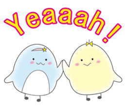 Tama and mimi talk in english! sticker #8240068