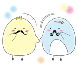 Tama and mimi talk in english! sticker #8240070