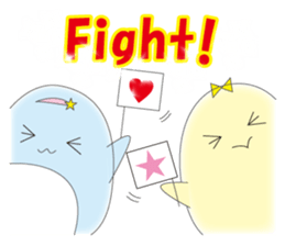 Tama and mimi talk in english! sticker #8240073