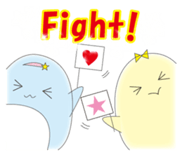 Tama and mimi talk in english! sticker #8240073