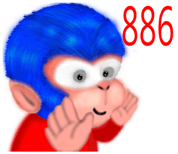 Monkey to Habitat sticker #8240634