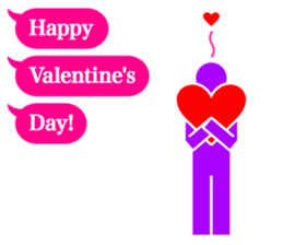 Greetings of pictograms /Happy New Year sticker #8241188