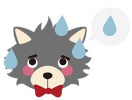 Wild wolf Japanese Ver. sticker #8241259