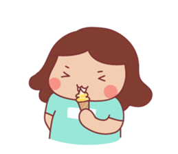 Mom! I'm here sticker #8241422