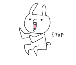 Mr.rabbitsticker sticker #8241715