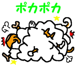 Shiba inu MOMO chan the third as well! 6 sticker #8242468