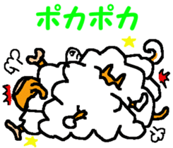 Shiba inu MOMO chan the third as well! 6 sticker #8242468