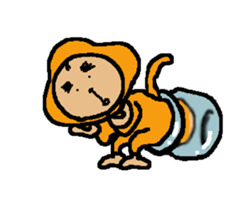 Shiba inu MOMO chan the third as well! 6 sticker #8242474