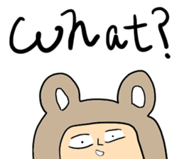 Full-body suit MEN sticker #8242880