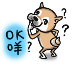 Shiba dog PanPan's normal life  3 sticker #8243416