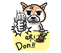 Shiba dog PanPan's normal life  3 sticker #8243419