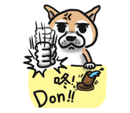 Shiba dog PanPan's normal life  3 sticker #8243419