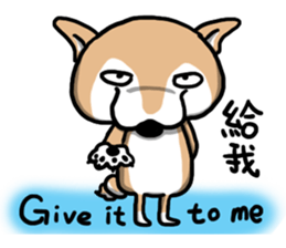 Shiba dog PanPan's normal life  3 sticker #8243430