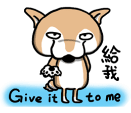 Shiba dog PanPan's normal life  3 sticker #8243430