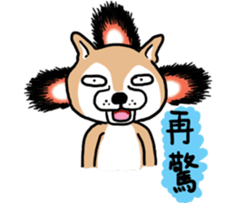 Shiba dog PanPan's normal life  3 sticker #8243435