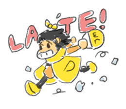 Long Distance Cute Power Couple sticker #8243807