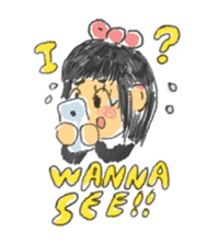 Long Distance Cute Power Couple sticker #8243819