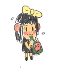 Long Distance Cute Power Couple sticker #8243830