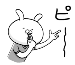 The umpire of the basketball in costume sticker #8244317