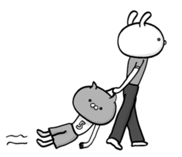 The umpire of the basketball in costume sticker #8244339