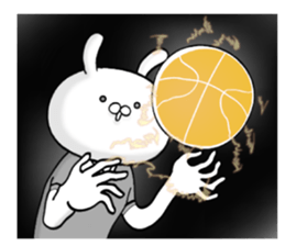 The umpire of the basketball in costume sticker #8244351