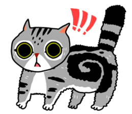 roommate kitties. sticker #8244522