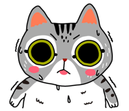 roommate kitties. sticker #8244532