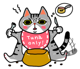 roommate kitties. sticker #8244538