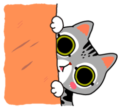 roommate kitties. sticker #8244540