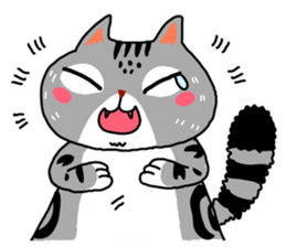 roommate kitties. sticker #8244542