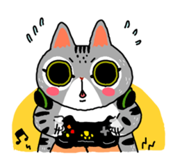 roommate kitties. sticker #8244550