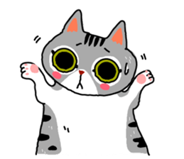 roommate kitties. sticker #8244552