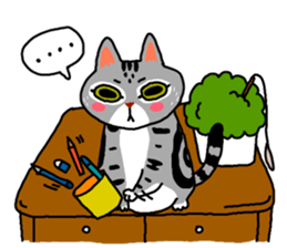 roommate kitties. sticker #8244554