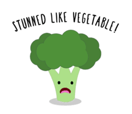 Stunned Vegetables sticker #8244636