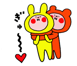 It is LOVE version Sticker of "Funao" sticker #8244694